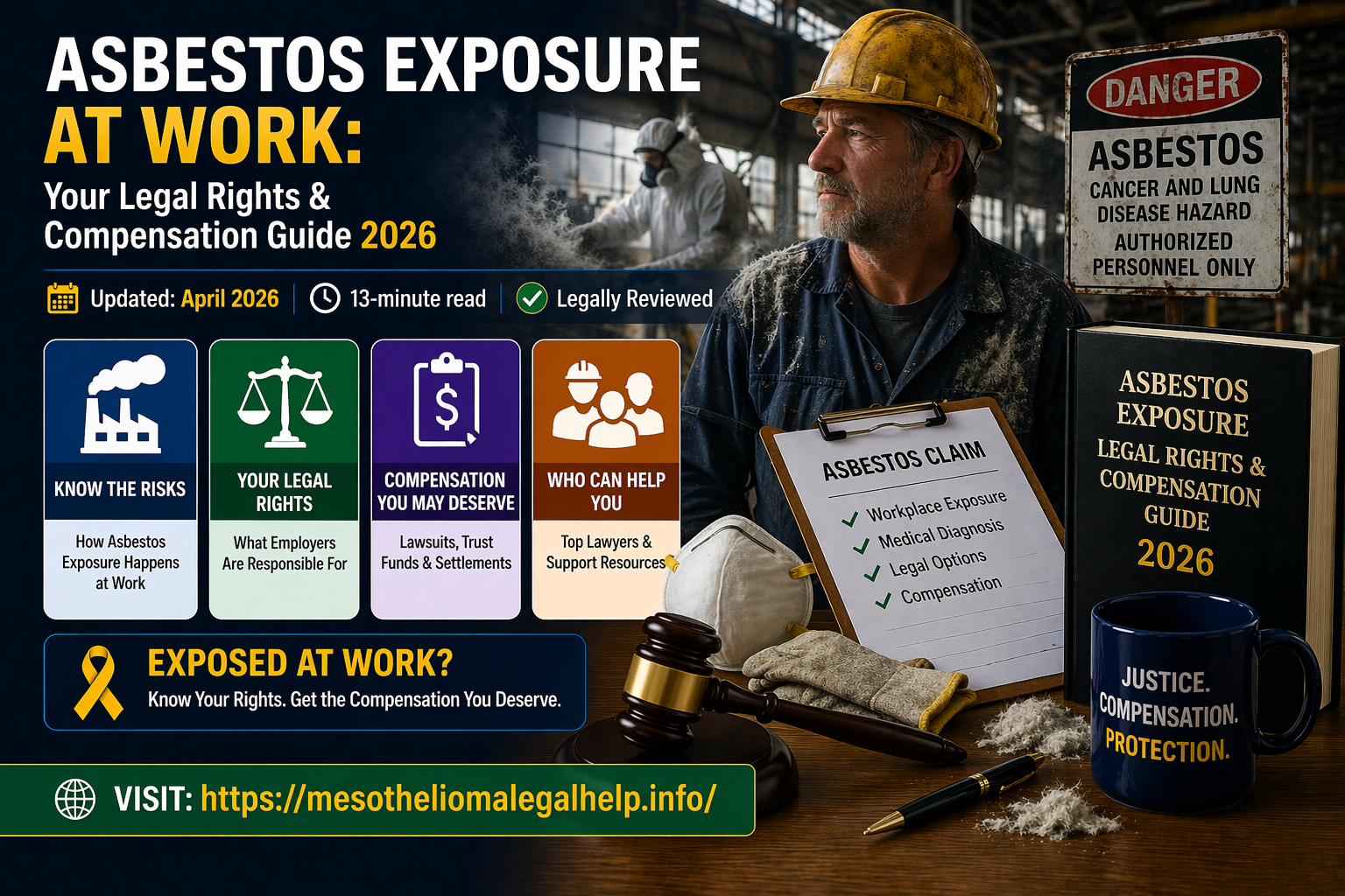 Asbestos Exposure at Work: Legal Rights & Compensation Guide 2026